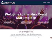 Tablet Screenshot of alisthub.com